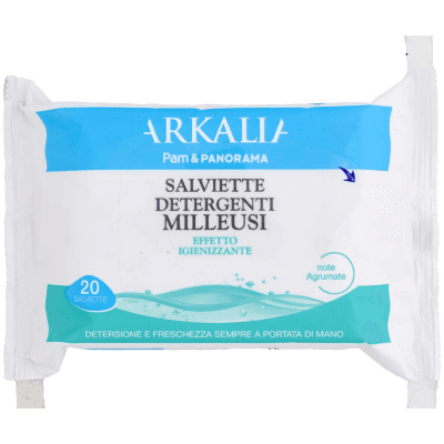ARKALIA Salviette Detergenti Milleusi Igienizzante note Agrumate 20 pz – immagine 9