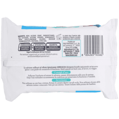 ARKALIA Salviette Detergenti Milleusi Igienizzante note Agrumate 20 pz – immagine 11