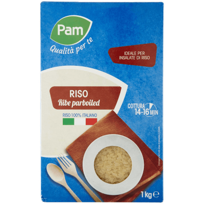 PAM Qualità per te Riso Ribe Parboiled 1 kg – immagine 2