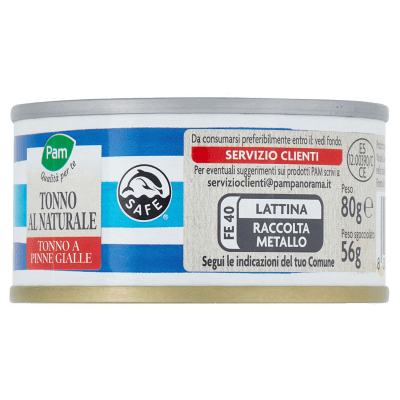 PAM Qualità per te Tonno al Naturale 80 g – immagine 14