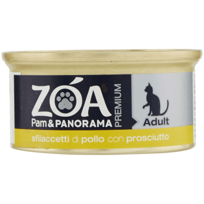 ZOA PREMIUM Adult sfilaccetti di pollo con prosciutto 70 g – immagine 9