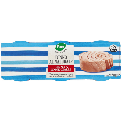 PAM Qualità per te Tonno al Naturale 3 x 80 g – immagine 9