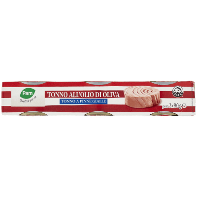 PAM Qualità per te Tonno all'Olio di Oliva 3 x 80 g – immagine 14