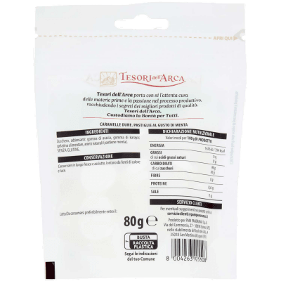 TESORI DELL'ARCA Caramelle Menta 80 g – immagine 11