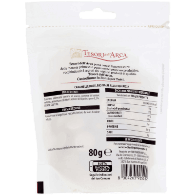 TESORI DELL'ARCA Caramelle Liquirizia 80 g – immagine 11