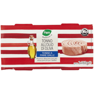 PAM Qualità per te Tonno all'Olio di Oliva 2 x 160 g – immagine 9