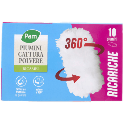 PAM Piumini Cattura Polvere Ricambi 360° 10 pz – immagine 9