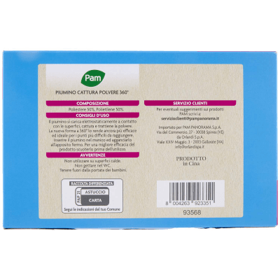 PAM Piumini Cattura Polvere Ricambi 360° 10 pz – immagine 11