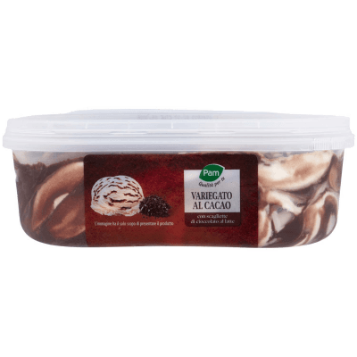 PAM Qualità per te Variegato al Cacao con scagliette di cioccolato al latte 500 g – immagine 13