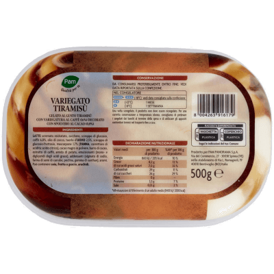 PAM Qualità per te Variegato Tiramisù con mascarpone fresco 500 g – immagine 11