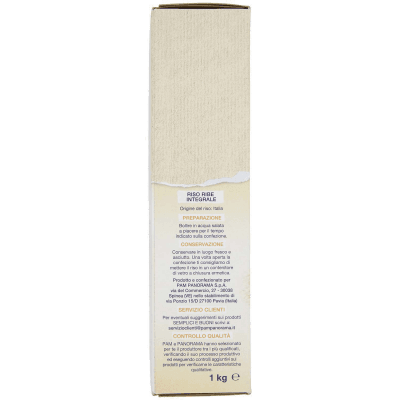 SEMPLICI E BUONI Fonte di Fibre Riso Ribe Integrale 1 kg – immagine 10