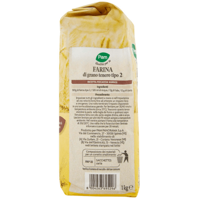 PAM Qualità per te Farina tipo 2 1 kg – immagine 10