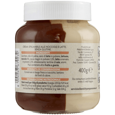 PAM Qualità per te Bicolore crema spalmabile 400 g – immagine 11