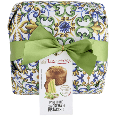 TESORI DELL'ARCA Panettone con Crema al Pistacchio 1000 g – immagine 9