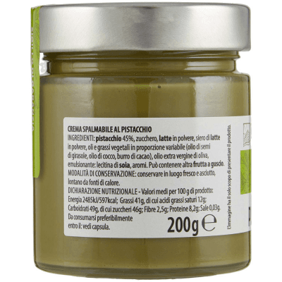 TESORI DELL'ARCA Crema Spalmabile al Pistacchio 200 g – immagine 10
