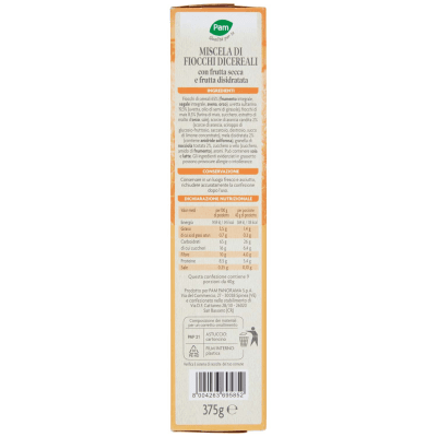 PAM Qualità per te Muesli alla Frutta morbidi fiocchi di cereali 375 g – immagine 12