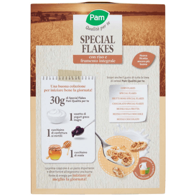 PAM Qualità per te Special Flakes con riso e frumento integrale 375 g – immagine 11