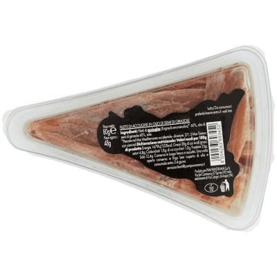 I TESORI Filetti di Acciughe in Olio di Semi di Girasole 80 g – immagine 11