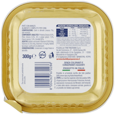 ZOA Adult Patè con Manzo 300 g – immagine 11