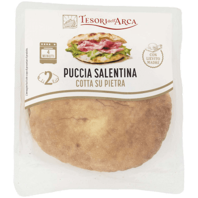 TESORI DELL'ARCA Puccia Salentina 2 x 115 g – immagine 9