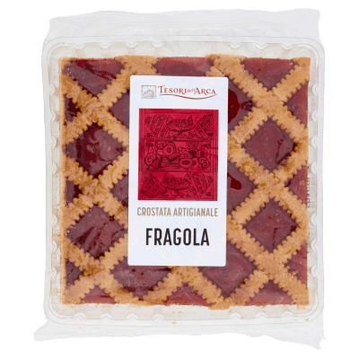 TESORI DELL'ARCA Crostata Artigianale Fragola 500 g – immagine 9