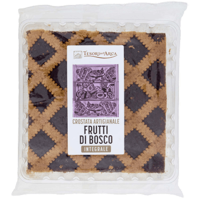TESORI DELL'ARCA Crostata Artigianale Frutti di Bosco Integrale 500 g – immagine 9