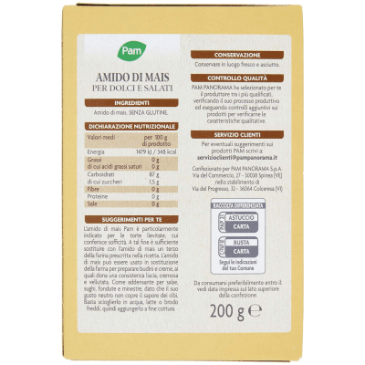 PAM Amido di Mais 200 g – immagine 11