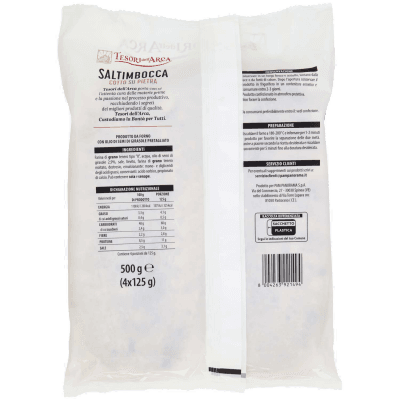 TESORI DELL'ARCA Saltimbocca Cotto su Pietra 4 x 125 g – immagine 11