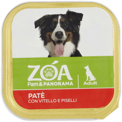 ZOA Adult Patè con Vitello e Piselli 150 g – immagine 9