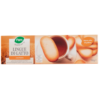 PAM Qualità per te Lingue di Gatto 100 g – immagine 9