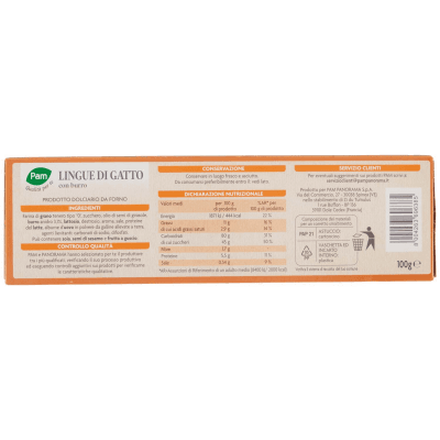 PAM Qualità per te Lingue di Gatto 100 g – immagine 11