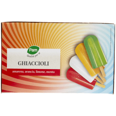 PAM Qualità per te Ghiaccioli amarena, arancia, limone, menta 20 x 70 g – immagine 10