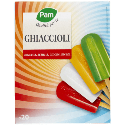 PAM Qualità per te Ghiaccioli amarena, arancia, limone, menta 20 x 70 g – immagine 11