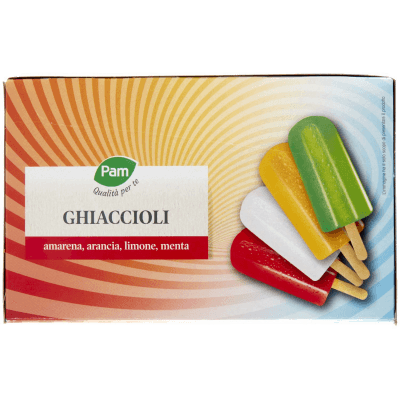 PAM Qualità per te Ghiaccioli amarena, arancia, limone, menta 20 x 70 g – immagine 12