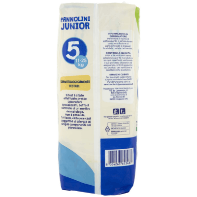 PAM PANORAMA Linea Baby Pannolini Junior Taglia 5 11-25kg 17+17 pz – immagine 10