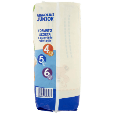 PAM PANORAMA Linea Baby Pannolini Junior Taglia 5 11-25kg 17+17 pz – immagine 12