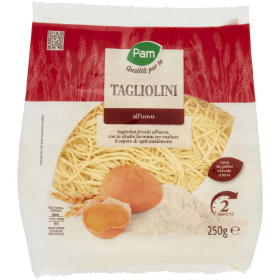 PAM Qualità per te Tagliolini all'uovo 250 g – immagine 9