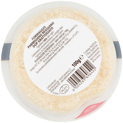 I TESORI Parmigiano Reggiano Grattugiato Stagionato Oltre 24 Mesi 100 g – immagine 11