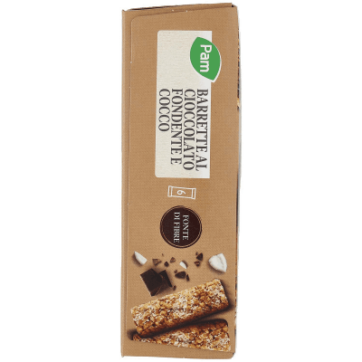PAM Barrette al Cioccolato Fondente e Cocco 6 x 21 g – immagine 10