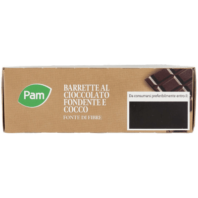 PAM Barrette al Cioccolato Fondente e Cocco 6 x 21 g – immagine 14