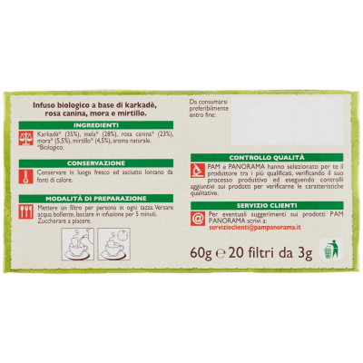 BIO Tisana di frutti misti 60g (3g x 20) – immagine 14