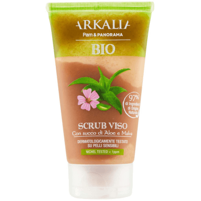 ARKALIA BIO Scrub Viso con succo di Aloe e Malva 75 ml – immagine 9