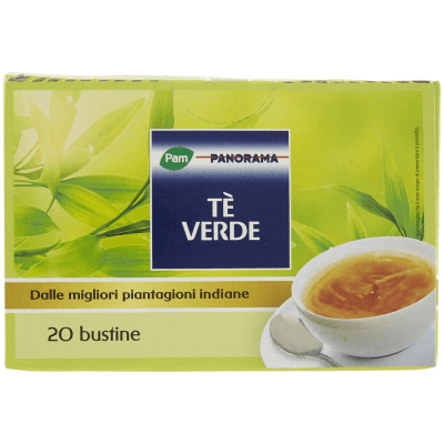 PAM PANORAMA Tè Verde 34g (1,7g x 20) – immagine 9