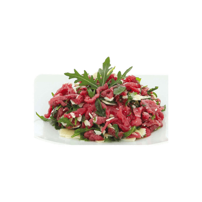 Straccetti bovino adulto con rucola e grana padano – immagine 6