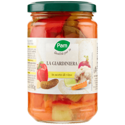 PAM Qualità per te Giardiniera in aceto di vino 300 g – immagine 9