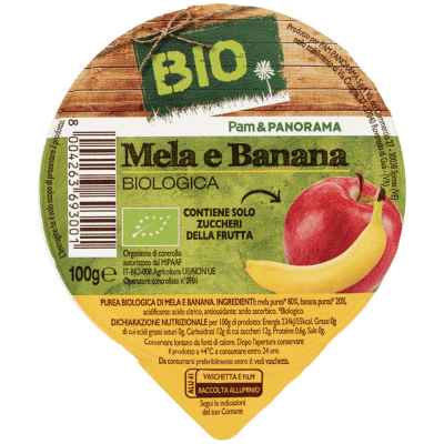 BIO Mela e Banana Biologica 100 g – immagine 9