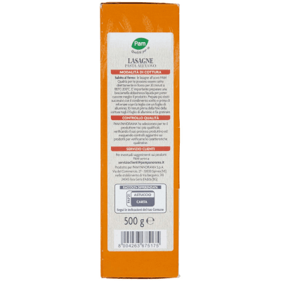 PAM Qualità per te Lasagne 500 g – immagine 10