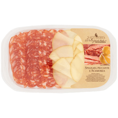 Salumeria Artigiana Spianata Piccante e Scamorza 120 g – immagine 9