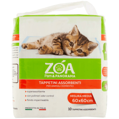ZOA Tappetini Assorbenti per Animali Domestici Misura Media 60x60cm 10 pz – immagine 11
