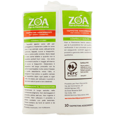 ZOA Tappetini Assorbenti per Animali Domestici Misura Media 60x60cm 10 pz – immagine 12